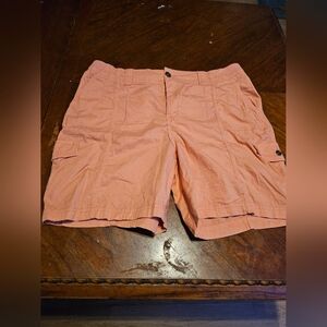 Macy's Women's Coral Cargo Shorts